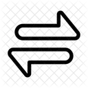 Tauschen Tauschen Pfeil Symbol
