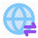 Swap Internet Netzwerk Symbol