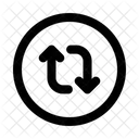 Swap Circle Arrow Navigation Navigate Icon
