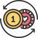 Swap Coins  Icon