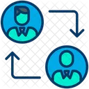 Swap Employee  Icon