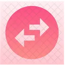 Horizontal Circle Icon