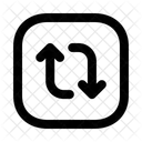 Swap Square Arrow Navigation Navigate Icon