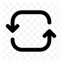 Swap Square Arrow Navigation Navigate Icon