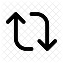 Swap Square Horizontal Arrow Navigation Navigate Icon