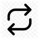 Swap Square Vertical Arrow Navigation Navigate Icon