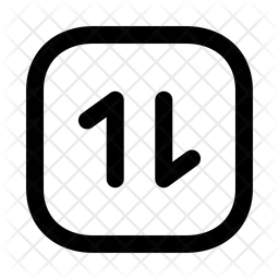 Swap vertical squarearrow  Icon