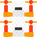 Swarm Drones Drone Swarms Swarm Robotics Symbol