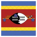 Swasiland Flagge Symbol