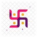 Swastik  Icon