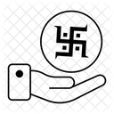 Swastik  Icon