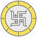 Swastik Hindu Festival Icon