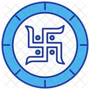 Swastik Hindu Festival Icon