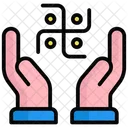 Diwali Hindu Sign Icon