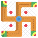 Swastik  Icon