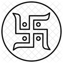 Swastik  Icon