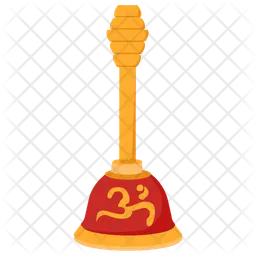 Swastik puja bell  Icon