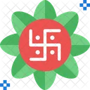 Swastikam Swastika Rangoli Icon