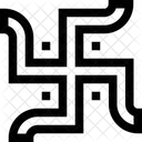 Swastika Bodhuboron Borondala Icon