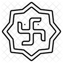 Swastika Hindu Diwali Icon