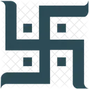 Swastika Hinduism Prosperity Sign Icon