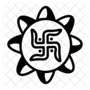Swastika Hinduism Sign Icon
