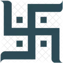 Swastika Hinduism Prosperity Sign Icon