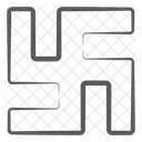 Nazi Hinduisam Swastika Icon