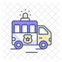 Swat Truck Security Protection Icon