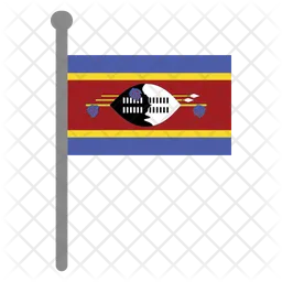 Swaziland Flag Icon