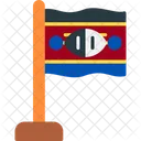 Swaziland Country Flag Icon