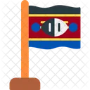 Suazilandia Pais Bandera Icono