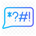 Swearing Aggressive Icon