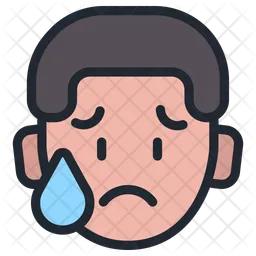 Sweat Emoji Icon