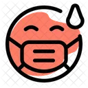 Sweat Emoji With Face Mask Emoji Icon