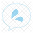 Sweat Chat Bubble Conversation Icon