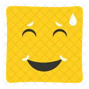 Sweat smile  Icon