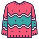 스웨터 크리스마스 휴일 아이콘