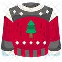 Sweater Christmas Sweater Holiday Icon