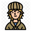 Teen Sweater Hat Icon