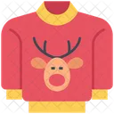 Sweater Christmas Clothes Icon