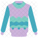 Sweaters Jacket Backpack Icon