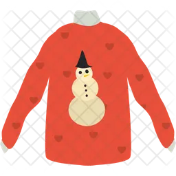 Sweaters Snowman  Icon