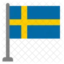 Flag Country Sweden Icon