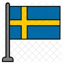 Sweden Country Flag Flag Icon