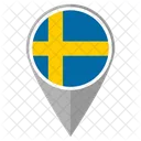 Sweden Country Location Location Icon
