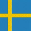 Sweden Flag World Icon