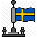 Sweden Stockholm Vikings Icon