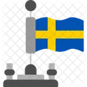 Sweden Stockholm Vikings Icon