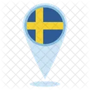 Sweden Location  Icon